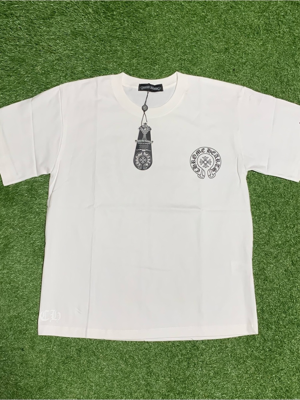 Chrome Hearts White Short-Sleeve Tee
